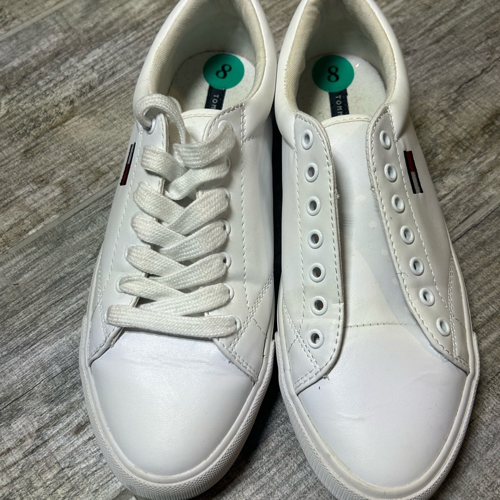 Tommy Hilfiger White Women's Sneakers